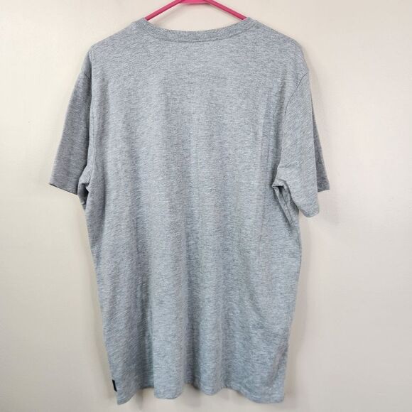 Richer Poorer Mens Short Sleeve Heather Gray V-Neck Cotton Blend Tee XL - Picture 5 of 7
